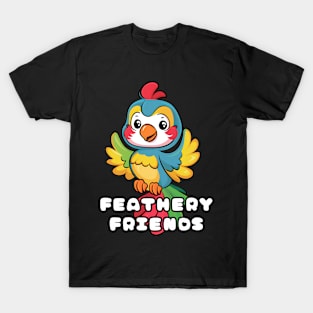 Colorful Macaw Bird T-Shirt